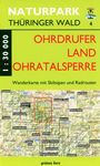 : Wanderkarte 4 Ohrdrufer Land Ohratalsperre, KRT