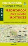 : Wanderkarte Friedrichroda/Brotterode/Tabarz, KRT