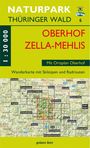 Wanderkarte Oberhof/Zella-Mehlis, KRT