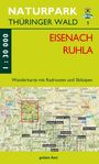 : Wanderkarte Eisenach, Ruhla, KRT