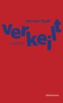 Text: "Jaromír Typlt", "verkeilt", "Gedichte", "dielmann". Dunkler Text auf rotem Hintergrund, Titelbuchcover.
