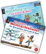 Susanne Hossain: Blockflöte lernen mit Lotti & Ben + Die schönsten Weihnachtslieder für Blockflöte im Set!, Buch