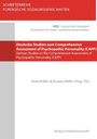 Oben: "SCHRIFTENREIHE FORENSISCHE SOZIALWISSENSCHAFTEN".   
Mittig auf rotem Hintergrund: "Deutsche Studien zum Comprehensive Assessment of Psychopathic Personality (CAPP)".