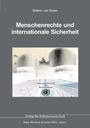 "Menschenrechte und internationale Sicherheit" von Möllers/van Ooyen; Illustration des Gebäudekomplexes in hellem Ton.