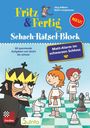 Jörg Hilbert: Fritz&Fertig Schach-Rätselblock: Mattalarm im schwarzen Schloss, Buch