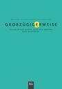 Text: "GROßZÜGIGERWEISE. TEILEN MACHT HAPPY. DICH UND ANDERE. DEIN WORKBOOK." Hintergrund in Türkis; "E" gelb hervorgehoben.