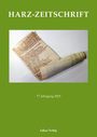 Harz-Zeitschrift für den Harz-Verein für Geschichte und Altertumskunde / Harz-Zeitschrift, Buch