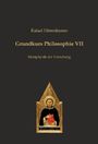 "Rafael Hüntelmann, Grundkurs Philosophie VII, Metaphysik der Vorsehung." Unterhalb: Eine religiöse Ikone von Thomas von Aquin.