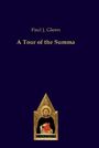 Text: "Paul J. Glenn A Tour of the Summa". Illustration eines Mannes mit Buch in gotischem Stil.