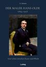 G. Schmitz: Der Maler Hans Olde (1855–1917). Sein Leben zwischen Kunst und Pflicht. Illustration eines sitzenden Mannes.
