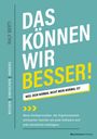 "Das können wir besser! Weil dein Normal nicht mein Normal ist." Blaue Gestaltung mit gelbem Akzent, vertikaler Text.