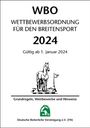 : Wettbewerbsordnung für den Breitensport 2024, Buch