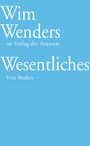 Wim Wenders: Wesentliches, Buch