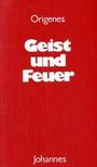 Origenes: Geist und Feuer, Buch