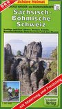 : Große Wander- und Radwanderkarte Sächsisch-Böhmische Schweiz, KRT