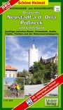 Radwander- und Wanderkarte Orlasenke, Neustadt a.d. Orla, Pößneck und Umgebung, KRT