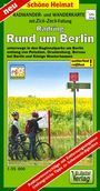 Verlag Barthel: Radwander- und Wanderkarte Radring Rund um Berlin, KRT