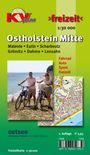 : Ostholstein Mitte (Bad Malente, Eutin, Grömitz, Dahme, Lensahn, Scharbeutz), KVplan, Radkarte/Freizeitkarte, 1:30.000, KRT