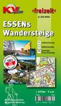 Sascha René Tacken: ESSENs Wandersteige, KVplan, Wanderkarte/Zollvereinsteig/Baldeneysteig/Kettwiger Panoramasteig, 1:20.000, KRT