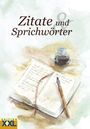 : Zitate und Sprichwörter in Großschrift, Buch