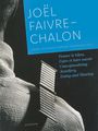 „JOËL FAIVRE-CHALON“, Buchcover. Gewebte Struktur auf einem Rücken, blauer Hintergrund.