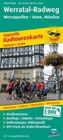 : Radwanderkarte Werratal-Radweg, Werraquellen - Hann. Münden 1 : 50 000, KRT