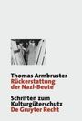 Thomas Armbruster: Rückerstattung der Nazi-Beute, Buch
