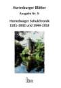 : Horneburger Schulchronik, Buch