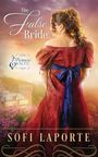 "The False Bride", "Viennese Waltz", Sofi Laporte. Frau im roten Kleid mit blauem Band, Rückenansicht, Burg im Hintergrund.