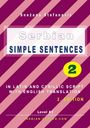 Snezana Stefanovic: Serbian Simple Sentences 2, Buch