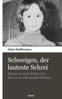 "Schweigen, der lauteste Schrei. Danke an mein frühes Ich, dass es so viel ausgehalten hat" - Über einem Foto eines Kindes.