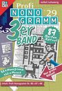 Profi Nonogramm 3er Band Nr. 29, mittel/schwierig, 87 Seiten Rätsel. 72x Nonogramm + 12x Mosaik, nur große Rätsel.