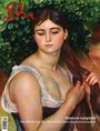 „Museum Langmatt Meisterwerke des französischen Impressionismus“; Frau mit geflochtenem Haar, impressionistischer Stil.