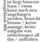 Theresa Luserke: ist liegt hinterm haus, Buch