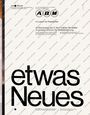 Texte: "etwas Neues", "ab Donnerstag, den 5. April", "in Luzern am Kapellplatz". Enthält ein Logo mit den Buchstaben "ABM".