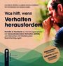 Titel: "Was hilft, wenn Verhalten herausfordert". Bild eines nachdenklichen Mannes. Links Logos von Münsterverlag und Interact.