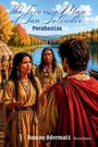 "The Treasure Map of San Salvador", Pocahontas, Roman Odermatt, BookOasis. Personen in traditioneller Kleidung am Fluss.