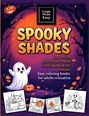 Hazel Thorne: SPOOKY SHADES Large Print Halloween Adult coloring book for seniors. Easy coloring books for adults relaxation, Buch