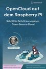 "OpenCloud auf dem Raspberry Pi. Schritt für Schritt zur eigenen Open-Source-Cloud. Heike Jurzik." Illustration: Pinguin.