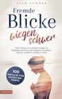 „Fremde Blicke wiegen schwer. 100 Impulse für Introvertierte.“ Eine Silhouette einer nachdenklichen Person.