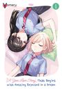 „A Yuri Love Story That Begins with Getting Rejected in a Dream“ Zwei junge Frauen in Schuluniformen auf einem Bett.