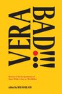 Titel: "VERA BAD!!" in Schwarz auf Gelb. Beschreibung von Oscar Wildes Stück. Gestaltet von Rob Marland.