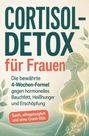 "CORTISOL-DETOX für Frauen", 4-Wochen-Formel gegen hormonelles Bauchfett. Sanft und alltagstauglich. Illustration einer Frau.