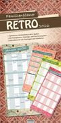 Familienplaner "RETRO" Kalender 2026, KAL