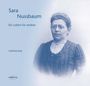 "Sara Nussbaum: Ein Leben für andere" von Gabriela Katz. Eine historische Fotografie einer Frau mit Brille.