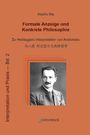 Xiaohu Ma: Formale Anzeige und Konkrete Philosophie, Buch