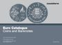 „Euro Catalogue: Coins and Banknotes“ oben links Münzen mit Mustern und „EESTI VABARIIK 2026“.