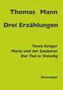 Thomas Mann: Drei Erzählungen, Buch