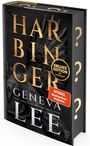 "Deluxe Edition mit Farbschnitt" in gelbem Kreis, "Spiegel Bestseller-Autorin" auf rotem Sticker. Schwarzer Rabe-Hintergrund.