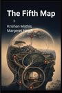 "The Fifth Map; Krishan Mathis, Margeret Heath."   
Illustration eines Kopfes, gefüllt mit Baum, Stadt und Raum.